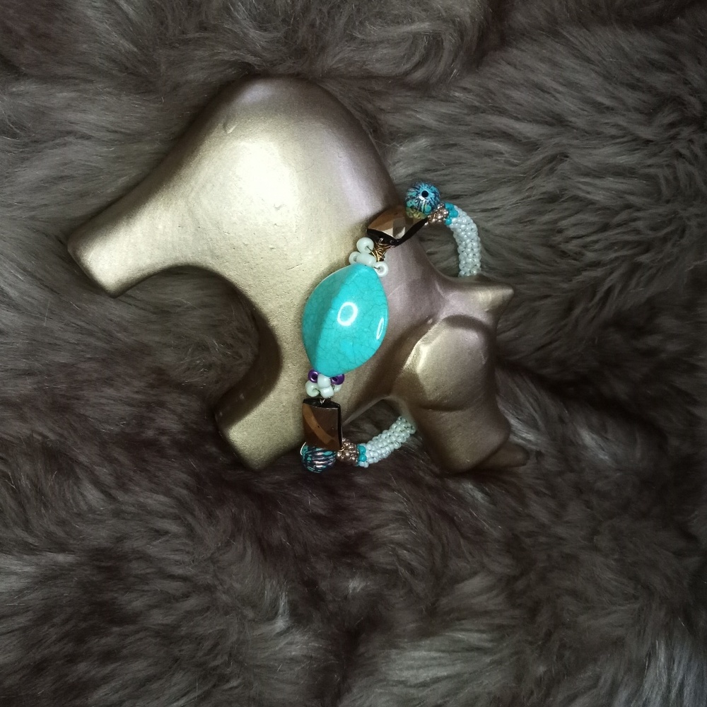 Ocean Mermaid Goddess Bangle NWT